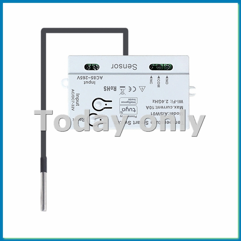 Wifi Thermostat - Tuya WiFi 温度スイッチセンサー 2.4G WiFi 温度スイッチセンサー