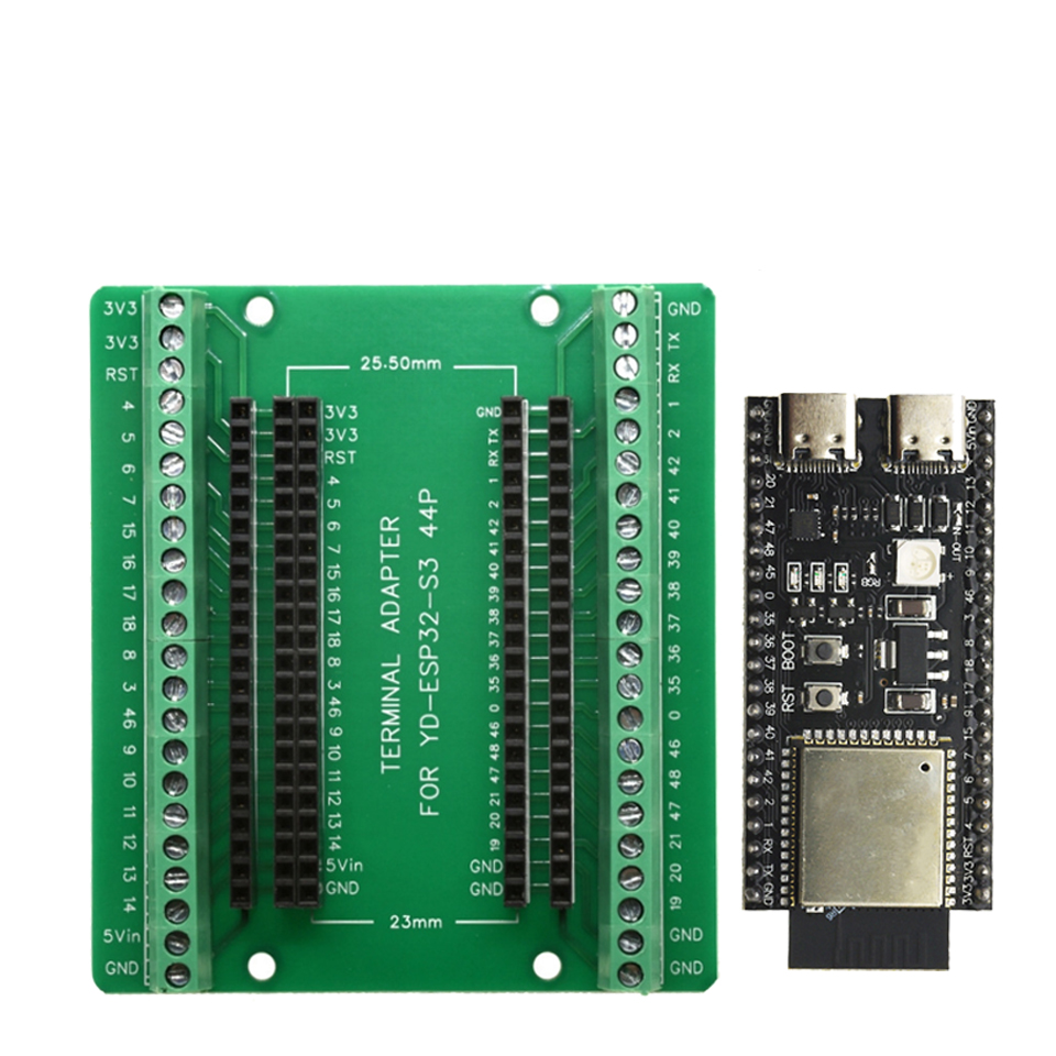 Esp32 Smart Home Kit - ESP32-S3開発ボード用拡張アダプターキット、N8R2 N8R8 N16R8 44ピンType-C、WiFi BT 2.4Gワイヤレスモジュール付き