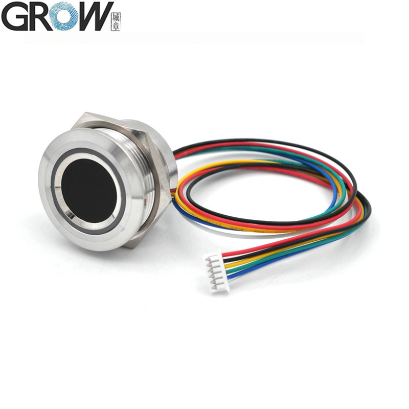 Sensor Kit Arduino - 防水容量性指紋モジュール,R503-5V rgb,dc5v uartインターフェースmx1.25-6ピン,arduino Android用センサースキャナー