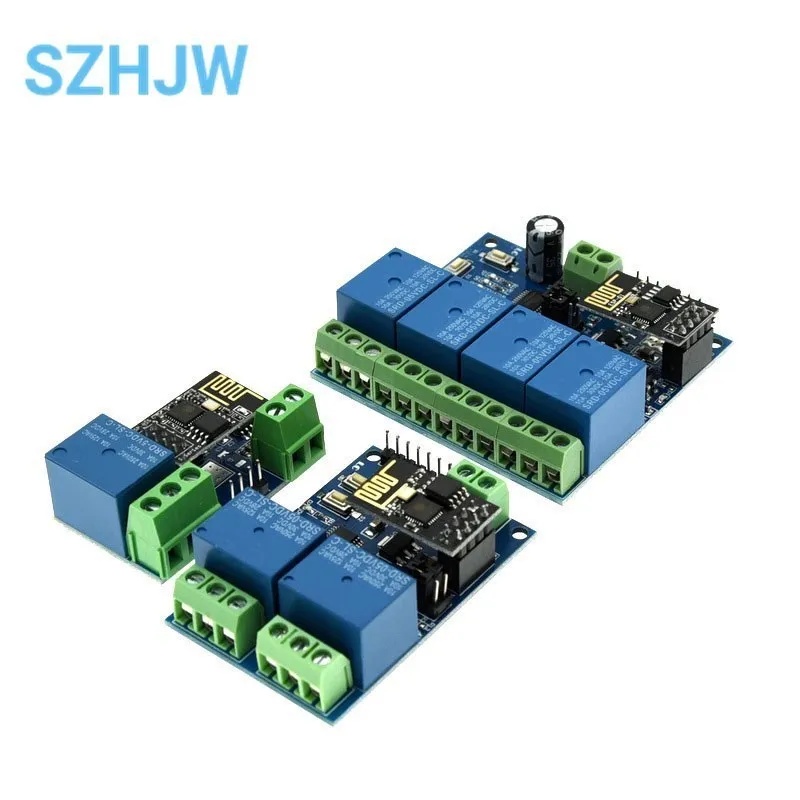 Esp8266 Relay Module - ESP8266 ESP-01 5V 1/2/4ウェイ WiFiリレーモジュール スマートホームリモートコントロールスイッチ