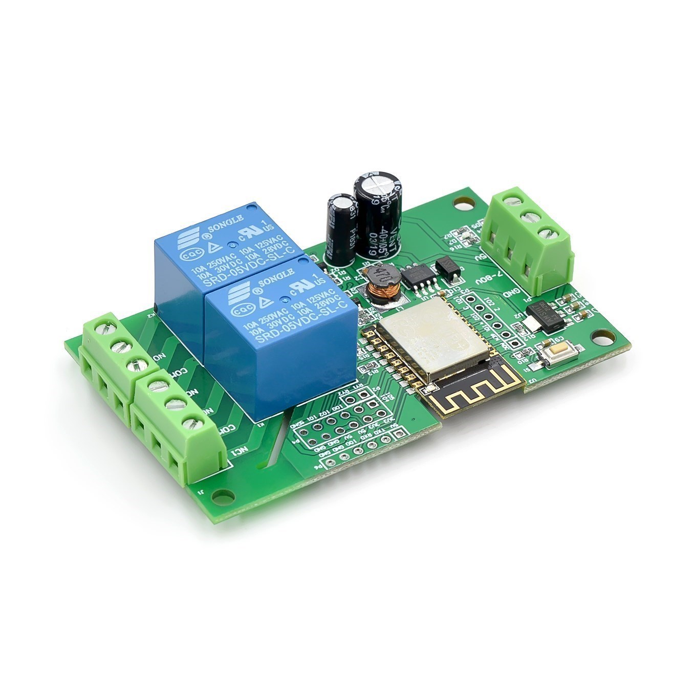 Esp8266 Relay Module - ESP8266 ワイヤレス WIFI リレーコントローラモジュール ESP-12F IOT