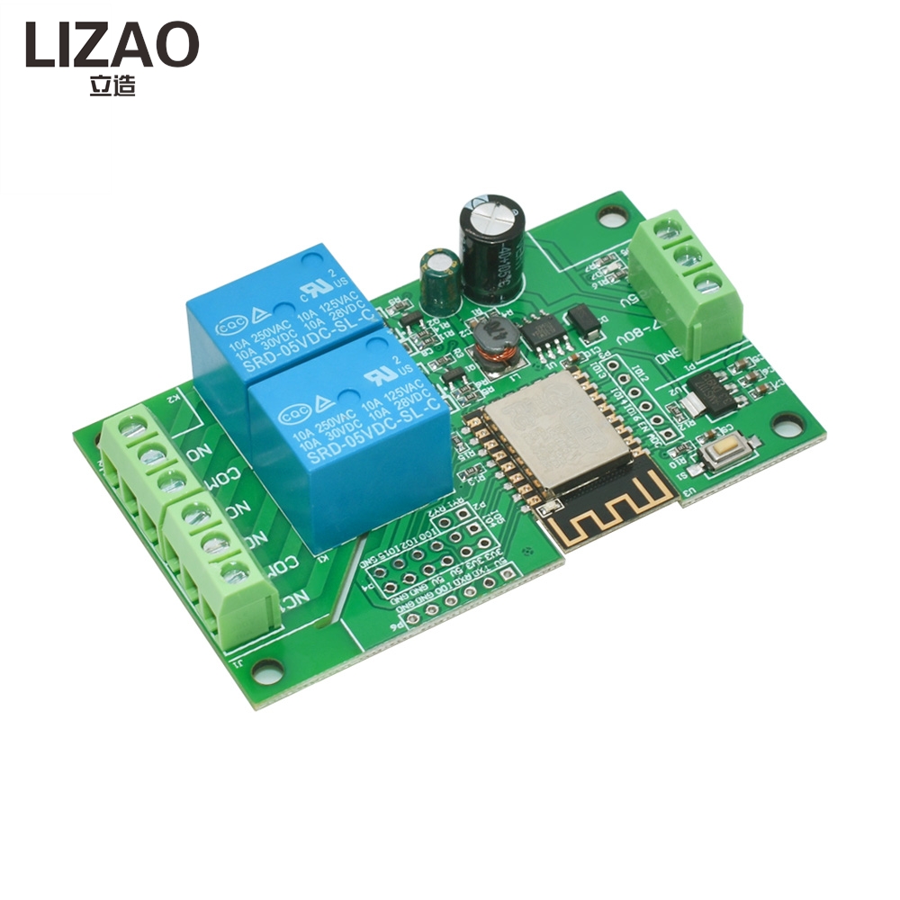 Esp8266 Relay Module - LIZAO 2/4/8 チャンネル ESP8266 ESP-12F WiFi