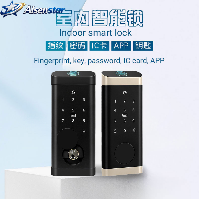 Smart Door Lock Wifi - 指紋ロック防水 Tuya Wifi リモコン Bluetooth TTLock