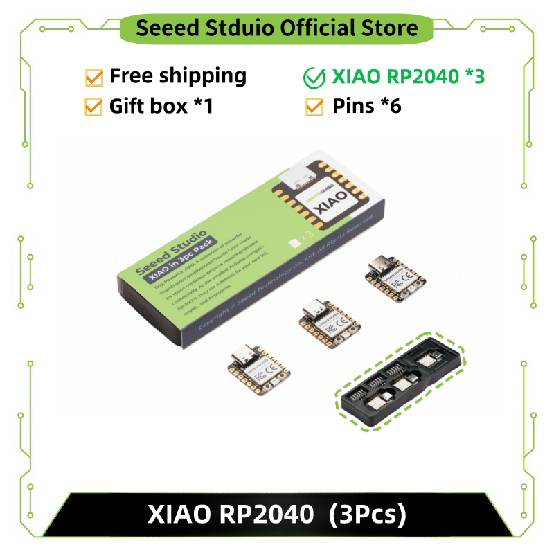 XIAO-RP2040シースタジオマイクロコントローラー、デ - Microcontroller Kit のレビューと価格