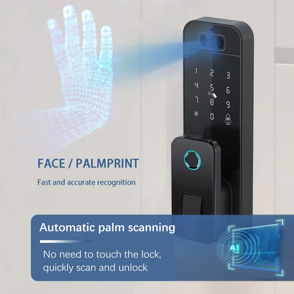 TYSH Matter Tuyaスマートリムロック、顔認証カ - Smart Door Lock Wifi のレビューと価格