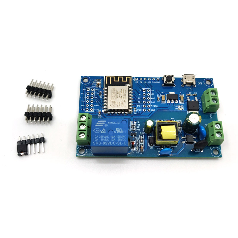 AC/DC 電源 ESP8266 WIFI シングル リレー - Esp8266 Relay Module のレビューと価格