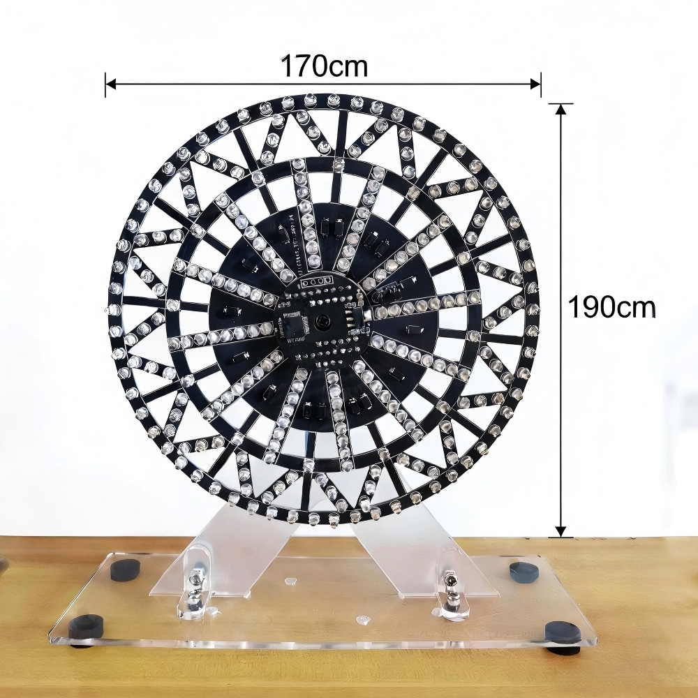 DIY電子キット LEDライト付きミュージカル観覧車 DIY - Electronics Project Kit のレビューと価格