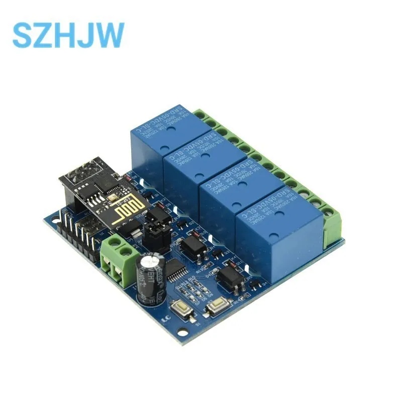 ESP8266 ESP-01 5V 1/2/4ウェイ WiF - Esp8266 Relay Module のレビューと価格