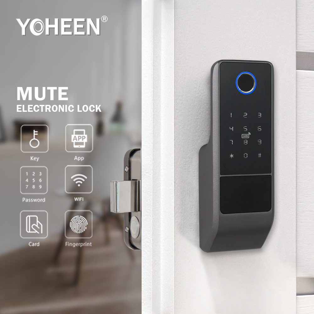 防水Tuyaアプリ対応WiFiロック 両面電子指紋スマートド - Smart Door Lock Wifi のレビューと価格
