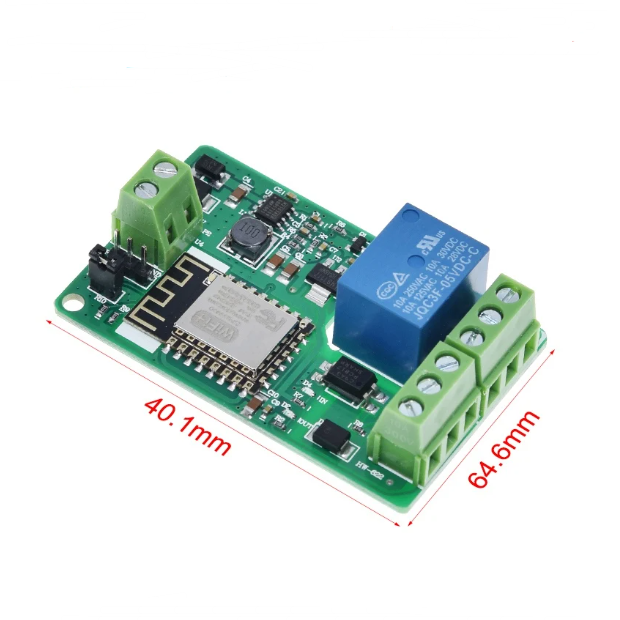 ESP8266 WIFI 1 チャンネルリレーモジュールネッ - Esp8266 Relay Module のレビューと価格