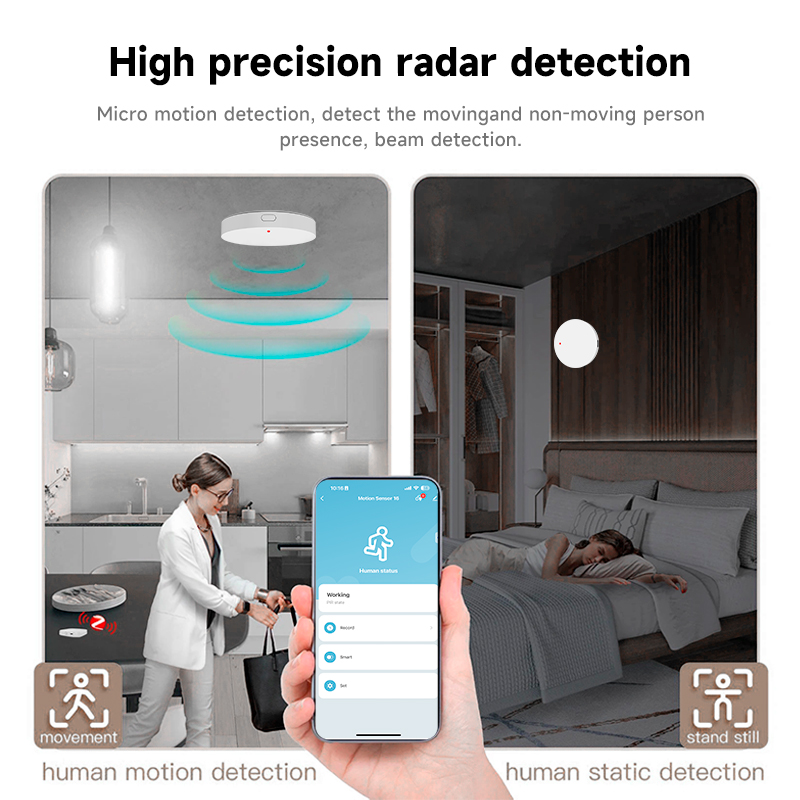Tuya Zigbee 3.0 24GHz MmWave 人 - Smart Home Automation Kit のレビューと価格