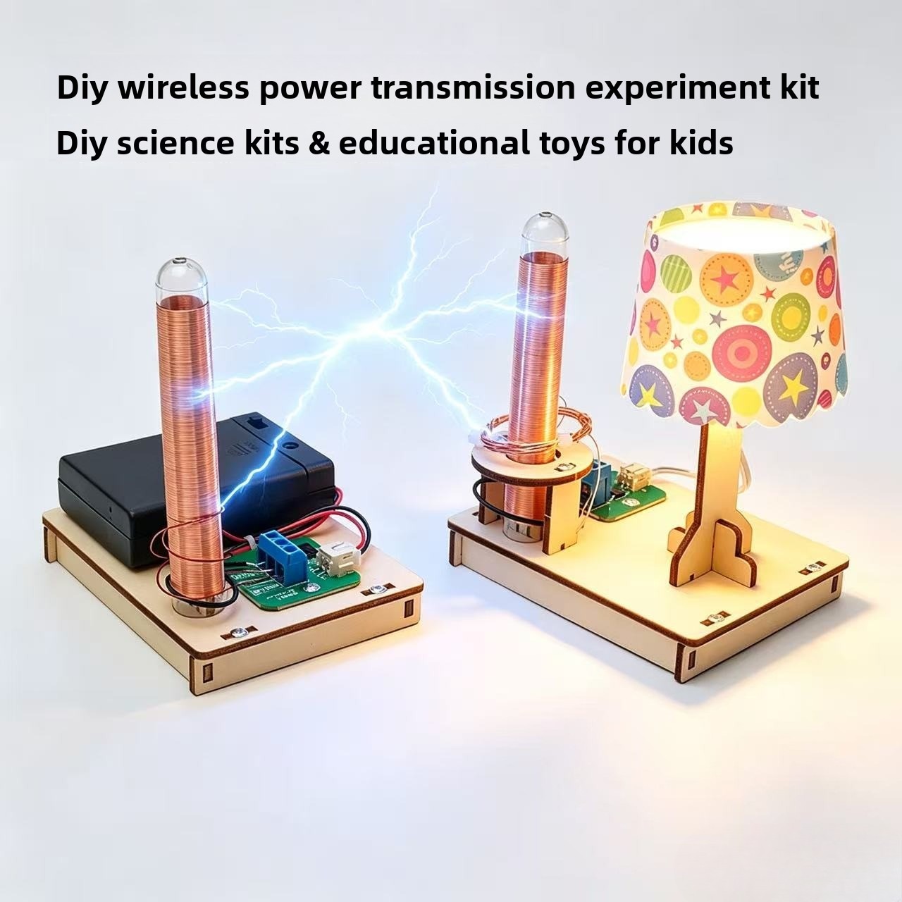 ワイヤレス電力伝送モデル DIY電子工作キット 物理実験用教 - Stem Robotics Kit のレビューと価格