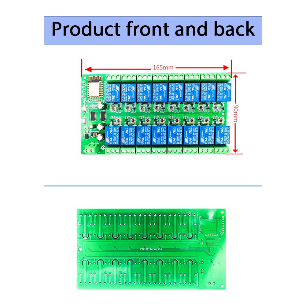 B14C ESP8266 WIFI 16 チャンネル リレー - Esp8266 Relay Module のレビューと価格