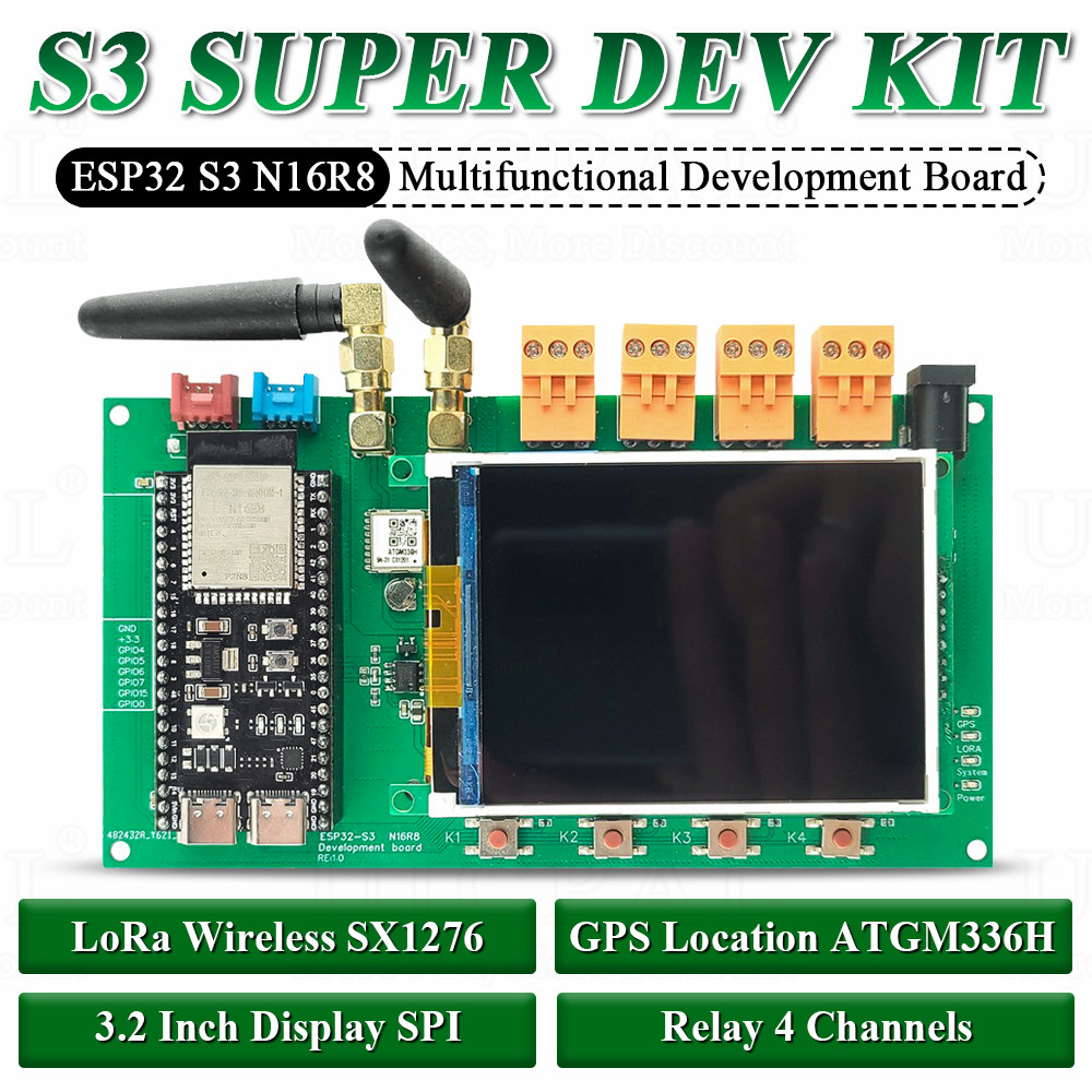 ESP32 S3開発ボードキット,3.2インチディスプレイ, - Esp32 Smart Home Kit のレビューと価格