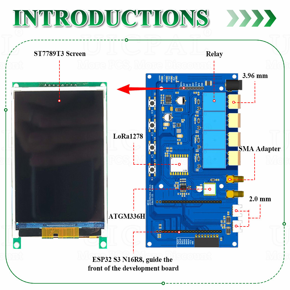 ESP32 S3開発ボードキット,3.2インチディスプレイ, - Esp32 Smart Home Kit のレビューと価格