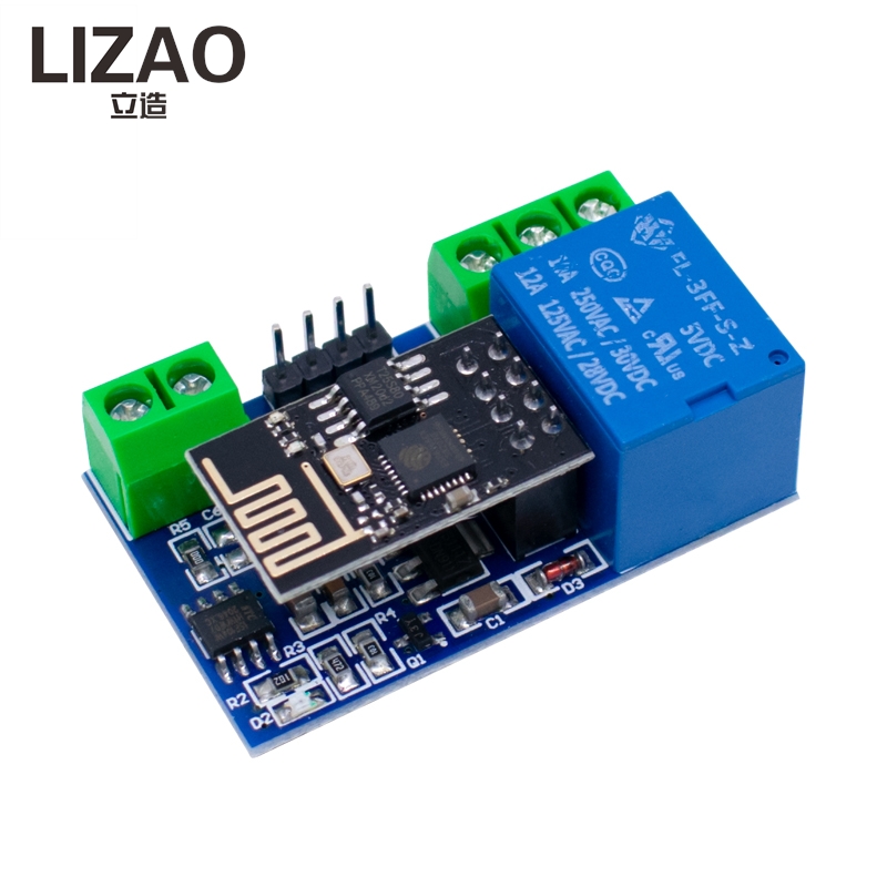 LIZAO ESP8266 5V WiFi IoT リレーモ - Esp8266 Relay Module のレビューと価格