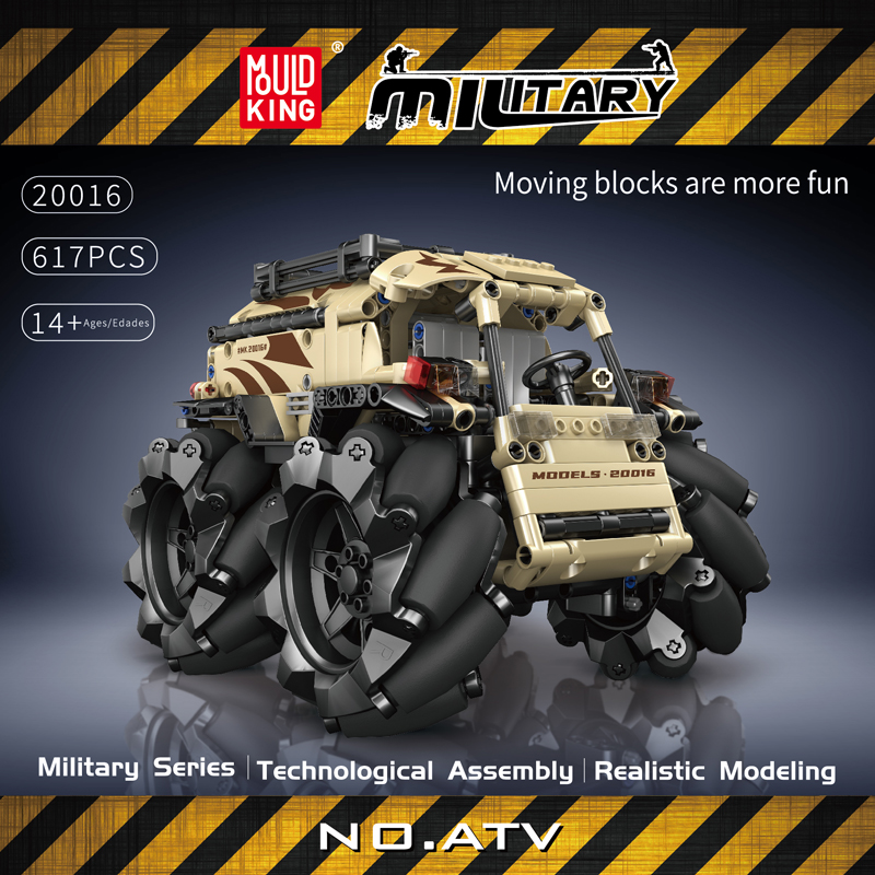 モールドキング-子供用の全地形対応車のビルディングブロック、 - Stem Robotics Kit のレビューと価格