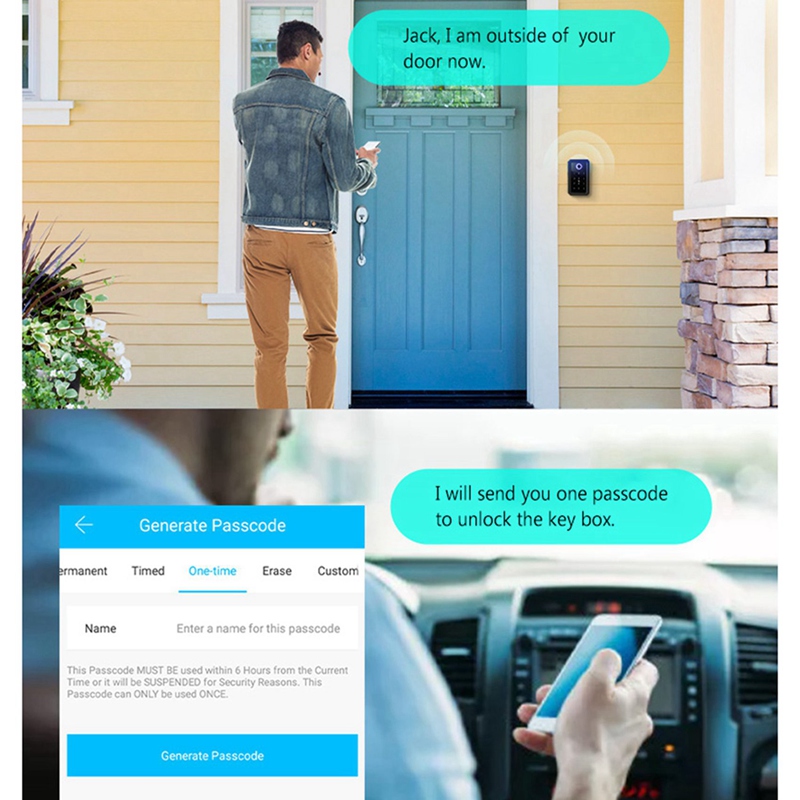 【ホットケーキ】10X スマートキーロックボックス Ttlo - Smart Door Lock Wifi のレビューと価格
